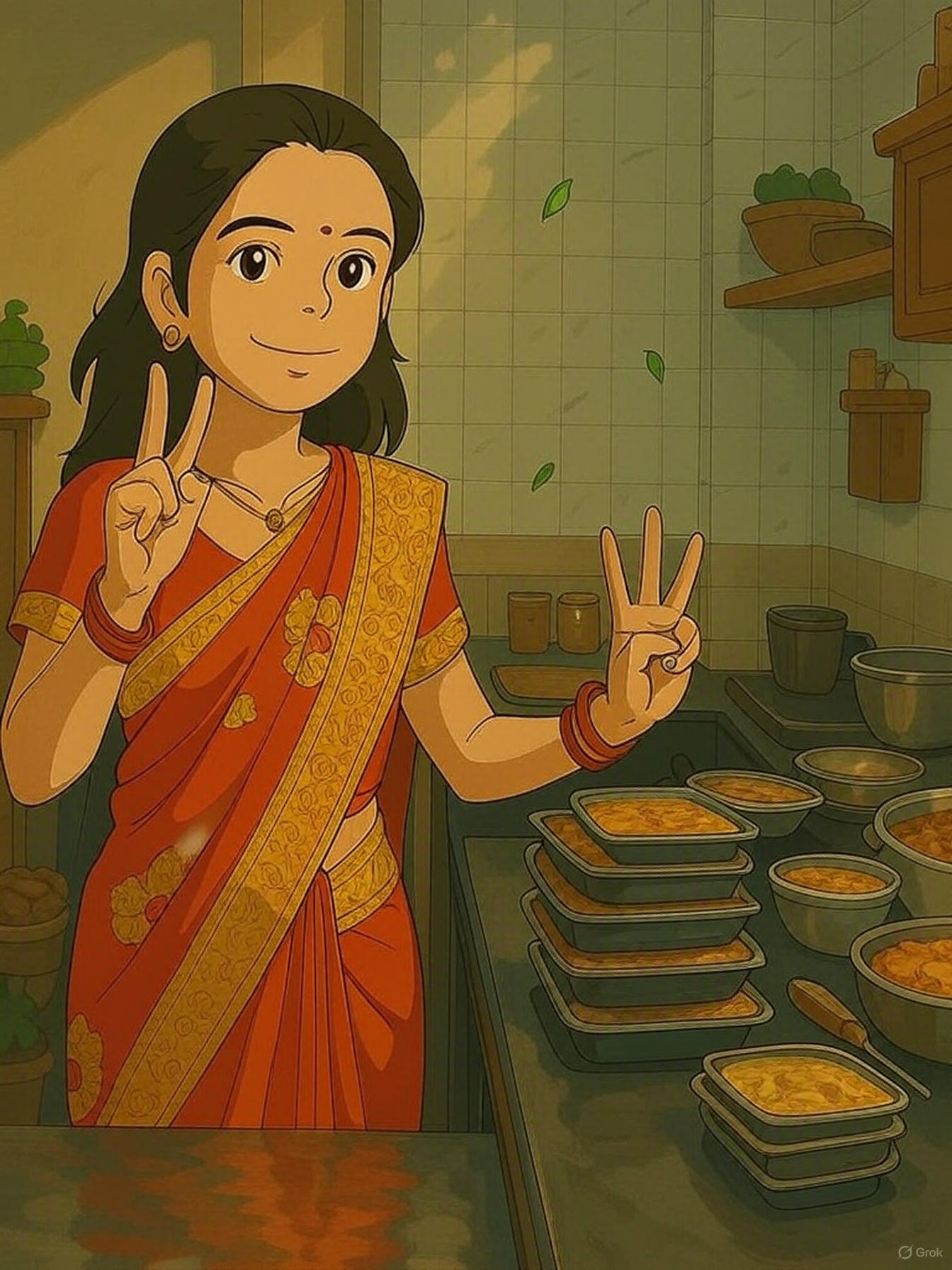 Happy Tiffin Meal